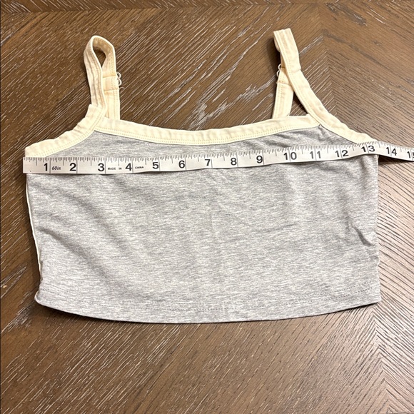 Shein Mod gray contrast binding cami top Size S - Picture 15 of 16
